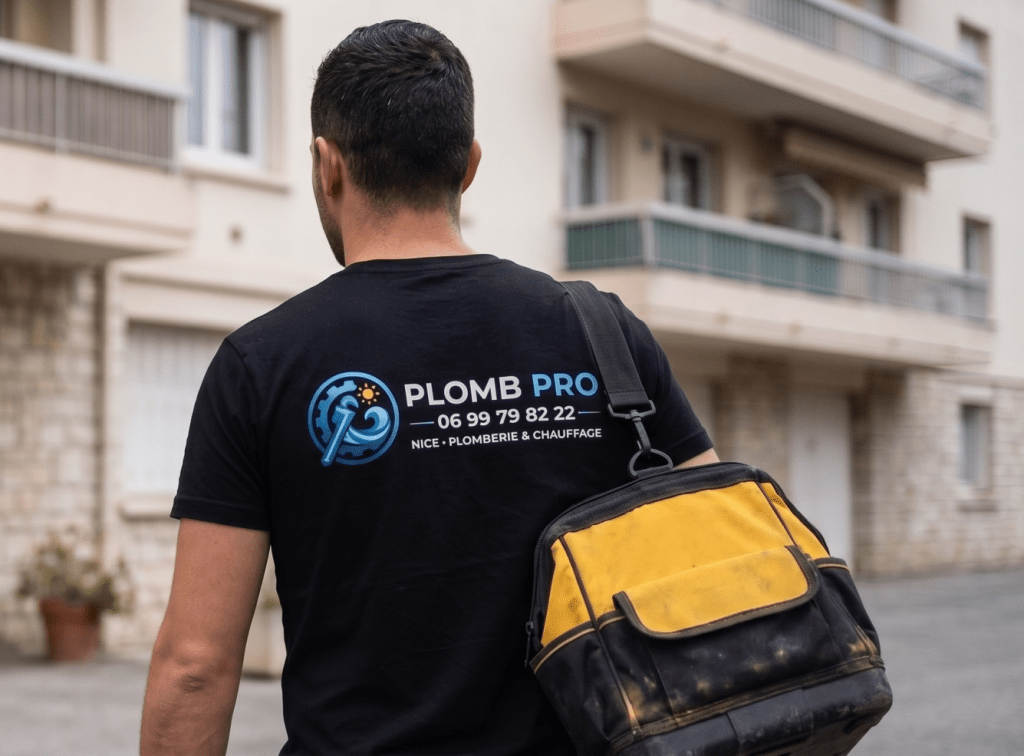 Notre plombier Nice en intervention