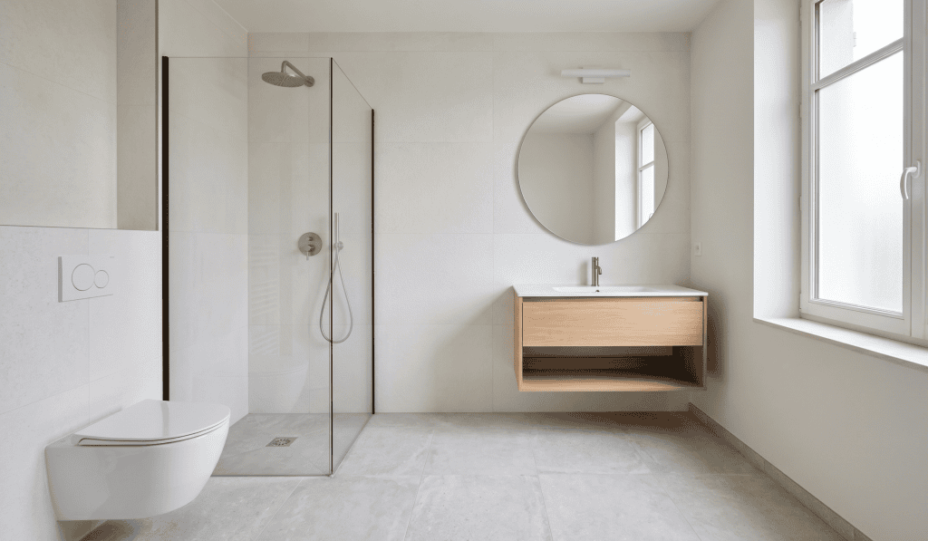 Rénovation de salle de bain à Nice réalisée par Plomb Pro
